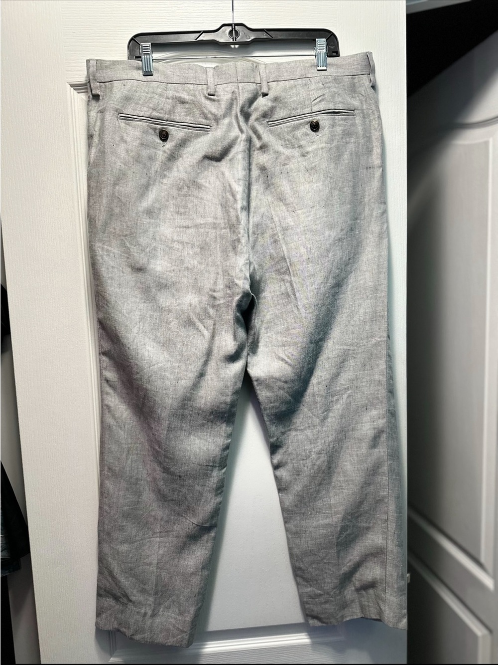 Lucky Brand Light Gray Classic Fit Dress Pants